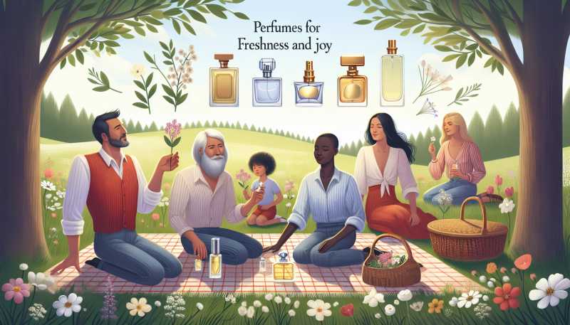 Parfémy pro jarní piknik: Svěžest a radost