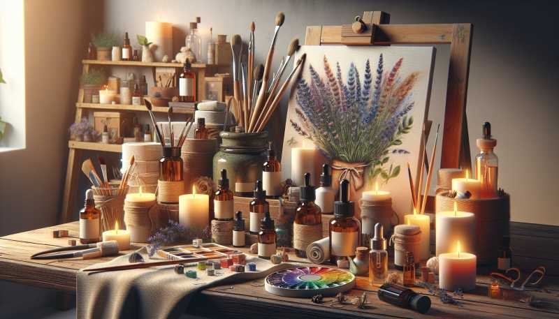 Vůně, které podpoří vaši kreativitu v ateliéru