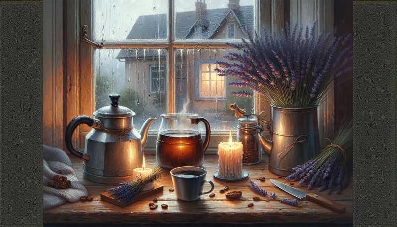 Vůně, které zlepší náladu v deštivý den