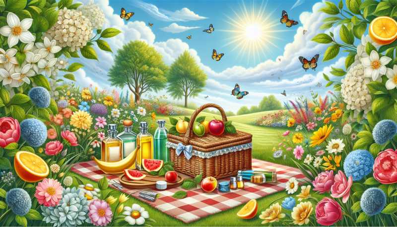 Vůně pro jarní piknik: Svěží a radostné esence